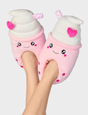Girls Dessert Drink Slippers