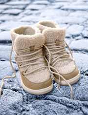 Bottines élastiques Sherpa pour filles