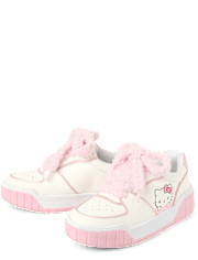Girls Hello KittyÂ® Colorblock Low Top Sneakers
