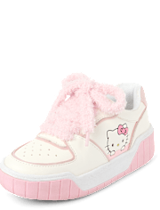 Girls Hello KittyÂ® Colorblock Low Top Sneakers
