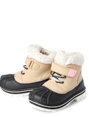 Toddler Girls Colorblock All Weather Boots