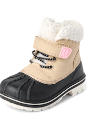 Toddler Girls Colorblock All Weather Boots