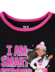 Girls Positive Snug Fit Cotton Pajamas