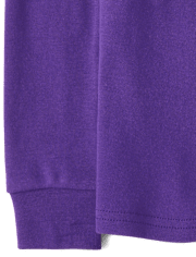 Girls Plaid Snug Fit Cotton Henley Pajamas