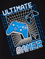 Boys Glow Gamer Snug Fit Cotton Pajamas