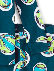 Pyjamas de sport en coton ajustés pour bébés et petits garçons