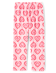 Girls Heart Microfleece Pajama Pants