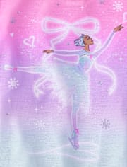 Girls Ballerina Ruffle Nightgown