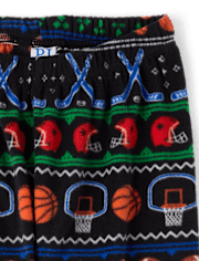 Boys Sports Microfleece Pajama Pants