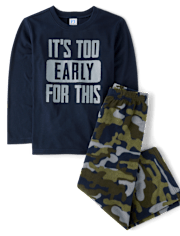 Boys Camo Pajamas