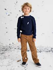 Baby And Toddler Boys Corduroy 90s Loose Pants