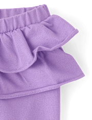 Baby Girls Floral Ruffle Leggings 2-Pack