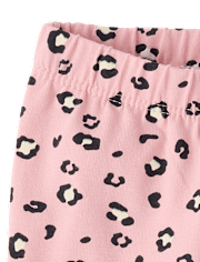 Leggings à volants léopard pour bébés filles (lot de 2)