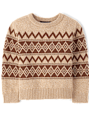 Baby And Toddler Boys Fairisle Sweater