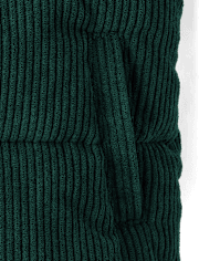 Baby And Toddler Embroidered Tree Corduroy Puffer Jacket