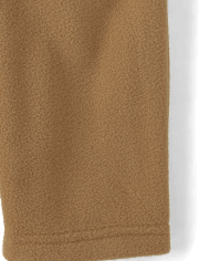 Pantalon de survêtement en microfibre polaire pour tout-petit