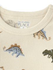Baby And Toddler Boys Print Thermal Top