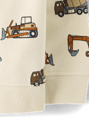 Sweat-shirt en polaire imprimé de qualité supérieure pour bébés et tout-petits garçons