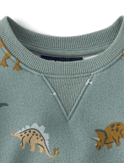 Baby And Toddler Boys Print Premium Fleece Sweatshirt