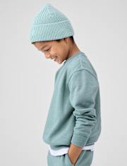 Baby And Toddler Garment Dyed Premium Fleece Sweatshirt