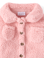 Baby Girls Sherpa Jacket