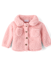 Baby Girls Sherpa Jacket