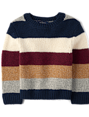 Baby And Toddler Boys Colorblock Sweater