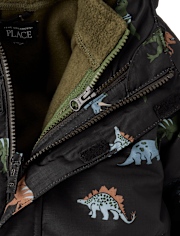 Toddler Boys Print 3 In 1 Jacket