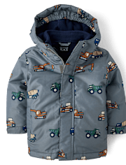 Toddler Boys Print 3 In 1 Jacket