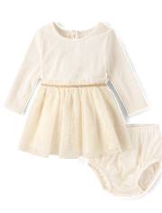 Baby Girls Glitter Tutu Dress