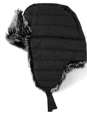 Boys Quilted Trapper Hat