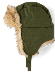 Boys Quilted Trapper Hat