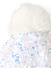 Girls Sequin 2-Piece Cold Weather Set