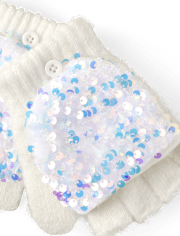 Girls Sequin 2-Piece Cold Weather Set