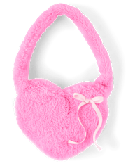 Sac à nœud en forme de cœur pour fille