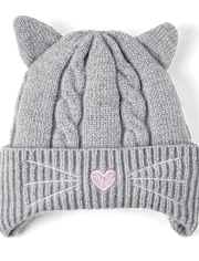Toddler Girls Cat 2-Piece Cold Weather Set
