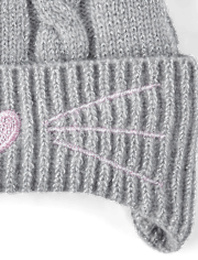 Toddler Girls Cat 2-Piece Cold Weather Set