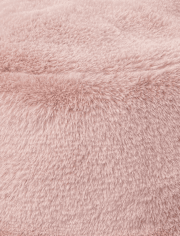 Girls Faux Fur Bucket Hat