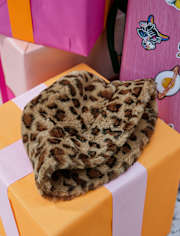 Girls Faux Fur Bucket Hat