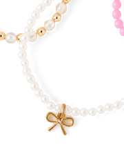 Girls Love Beaded Bracelet 6-Pack