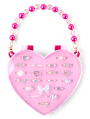 Girls Bow Ring 20-Pack