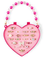 Girls Bow Ring 20-Pack