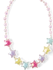Girls Beaded Star 2-Piece Jewelry Set