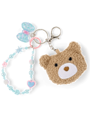 Girls Bear Bag Charm