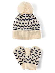 Toddler Boys Fairisle 2-Piece Cold Weather Set