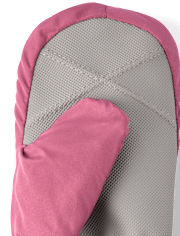 Toddler Girls Print Ski Mittens