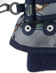 Moufles de ski imprimées pour tout-petits garçons