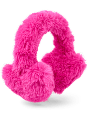 Girls Heart Ear Muffs