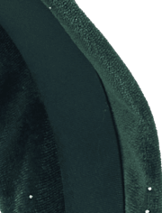 Girls Velour Top Knot Headband