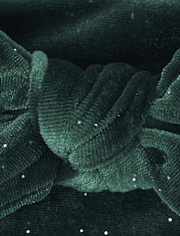 Baby Girls Velour Bow Headwrap